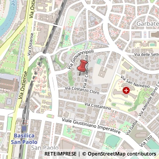 Mappa Via Andreotto Saracini, 11, 00121 Roma, Roma (Lazio)