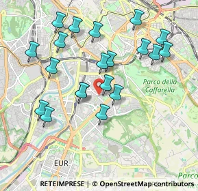 Mappa Via Eleonora Curlo Ruffini, 00145 Roma RM, Italia (2.0475)