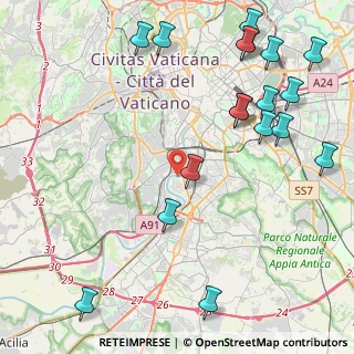 Mappa 00146 Roma RM, Italia (5.94444)