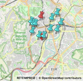 Mappa Via Enrico Cruciani Alibrandi, 00149 Roma RM, Italia (1.48333)