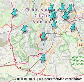 Mappa Via Luigi Bartolucci, 00149 Roma RM, Italia (4.99231)