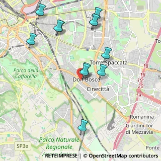 Mappa Via Tuscolana, 00100 Roma RM, Italia (2.38)