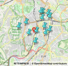 Mappa Via Giuseppe Pianigiani, 00149 Roma RM, Italia (1.64692)