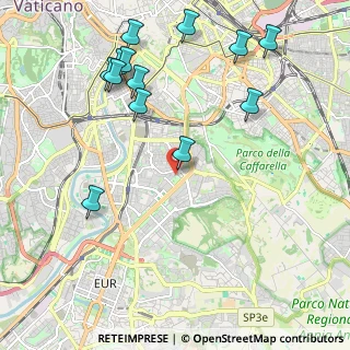Mappa Via Cristoforo Colombo, 00154 Roma RM, Italia (2.61154)
