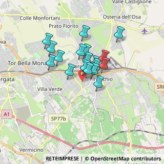 Mappa Via Reitano, 00133 Roma RM, Italia (1.33222)