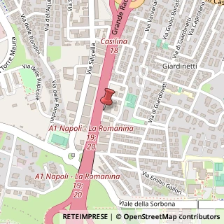 Mappa Via Lippo Vanni, 20, 00133 Roma, Roma (Lazio)