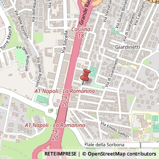 Mappa Via Stefano della Bella, 103, 00133 Roma, Roma (Lazio)