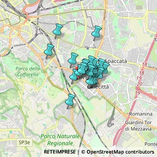Mappa Via Lucio Sestio, 00178 Roma RM, Italia (1.0045)
