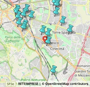 Mappa Via Lucio Sestio, 00178 Roma RM, Italia (2.6225)