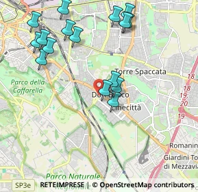 Mappa Via Lucio Sestio, 00178 Roma RM, Italia (2.36063)