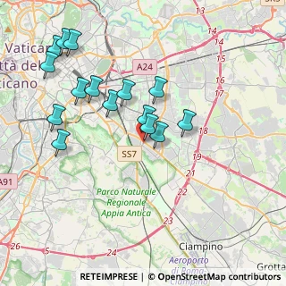 Mappa Via Lucio Sestio, 00178 Roma RM, Italia (4.16667)