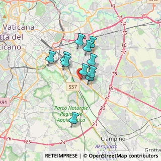 Mappa Via Lucio Sestio, 00178 Roma RM, Italia (2.50364)
