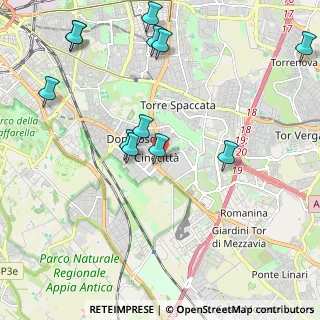 Mappa Togliatti- Tuscolana, 00173 Roma RM, Italia (2.54333)