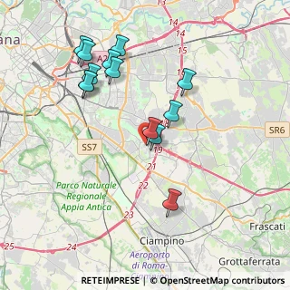 Mappa Via Filippo Foti, 00173 Roma RM, Italia (4.08308)