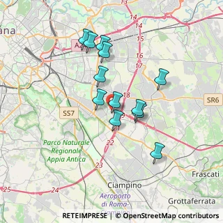 Mappa Via Filippo Foti, 00173 Roma RM, Italia (3.19667)