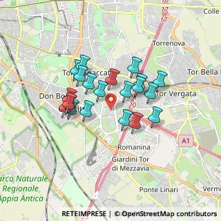Mappa Via Filippo Foti, 00173 Roma RM, Italia (1.454)