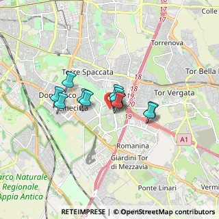 Mappa Via Filippo Foti, 00173 Roma RM, Italia (1.1)