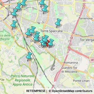 Mappa Via P. Togliatti, 00173 Roma RM, Italia (2.2925)