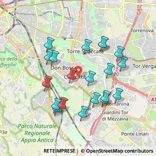 Mappa Via P. Togliatti, 00100 Roma RM, Italia (2.0235)