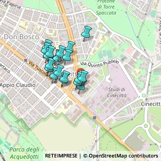 Mappa Via P. Togliatti, 00100 Roma RM, Italia (0.38)