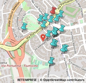 Mappa Via Luigi Kossuth, 00149 Roma RM, Italia (0.2115)