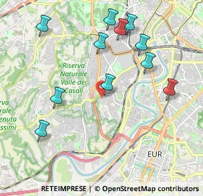 Mappa Via Luigi Kossuth, 00149 Roma RM, Italia (2.29455)