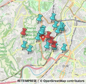 Mappa Via Luigi Kossuth, 00149 Roma RM, Italia (1.2995)