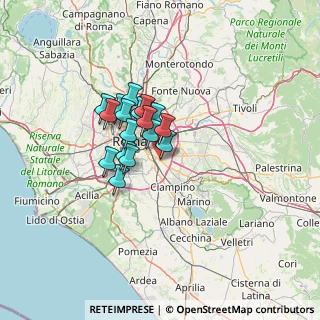 Mappa Tuscolana- Subaugusta, 00174 Roma RM, Italia (9.19833)