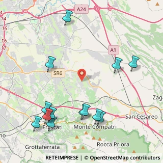 Mappa Via Mezzomonreale, 00132 Roma RM, Italia (5.48308)