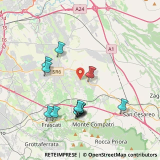 Mappa Via Mezzomonreale, 00132 Roma RM, Italia (4.35)