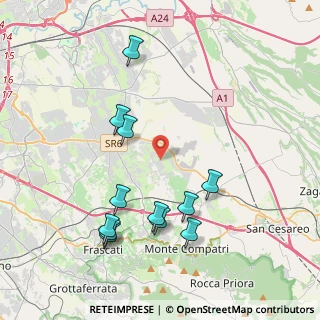 Mappa Via Mezzomonreale, 00132 Roma RM, Italia (4.50417)