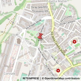 Mappa Via dei Sampieri, 226, 00148 Roma, Roma (Lazio)