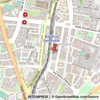 Mappa Via Gaspare Gozzi, 145, 00145 Roma, Roma (Lazio)