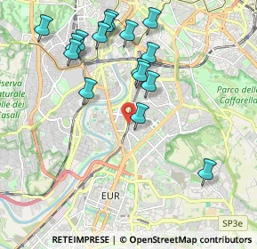 Mappa Via Gaspare Gozzi, 00100 Roma RM, Italia (2.23563)