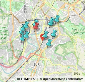 Mappa Via Gaspare Gozzi, 00100 Roma RM, Italia (1.51077)