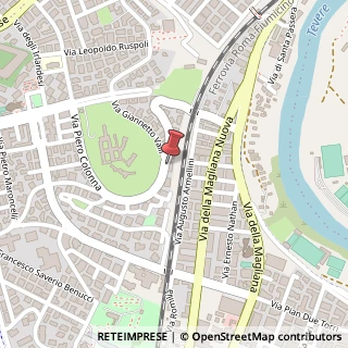 Mappa Via Giannetto Valli, 95, 00149 Roma, Roma (Lazio)