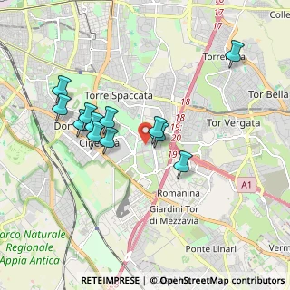 Mappa Via Francesco Gentile, 00173 Roma RM, Italia (1.8125)