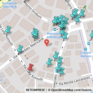 Mappa Via Adeodato Matricardi, 00149 Roma RM, Italia (0.08929)