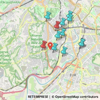 Mappa Via Matricardi Adeodato, 00149 Roma RM, Italia (1.91917)