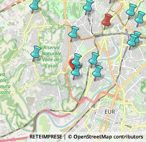 Mappa Via Adeodato Matricardi, 00149 Roma RM, Italia (2.63143)