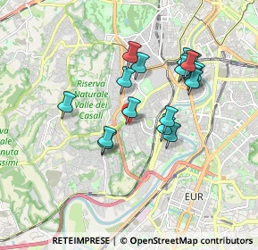 Mappa Via Adeodato Matricardi, 00149 Roma RM, Italia (1.69278)