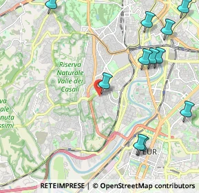 Mappa Via Adeodato Matricardi, 00149 Roma RM, Italia (2.88545)