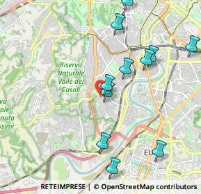 Mappa Via Adeodato Matricardi, 00149 Roma RM, Italia (2.30636)