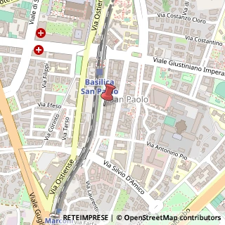 Mappa Via Gaspare Gozzi, 113, 00145 Roma, Roma (Lazio)