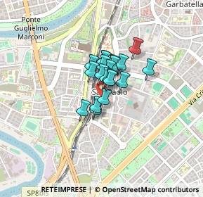 Mappa Via Gabriello Chiabrera, 00145 Roma RM, Italia (0.227)