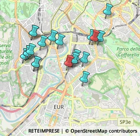 Mappa Via Gabriello Chiabrera, 00145 Roma RM, Italia (1.873)