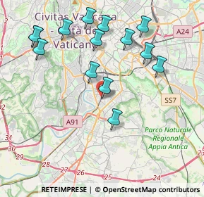 Mappa Via Gabriello Chiabrera, 00145 Roma RM, Italia (4.53)