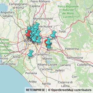 Mappa Via Sannicandro Garganico, 00133 Roma RM, Italia (12.0545)