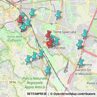 Mappa Via Fabrizio Luscino, 00173 Roma RM, Italia (2.33842)
