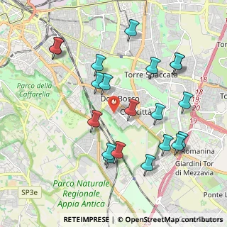 Mappa Via Fabrizio Luscino, 00173 Roma RM, Italia (2.24)
